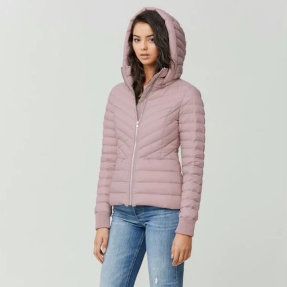 Soia & Kyo CHALEE lightweight down jacket with removable hood - Picture 2 of 7